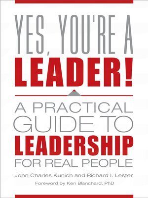 cover image of Yes, You're a Leader!